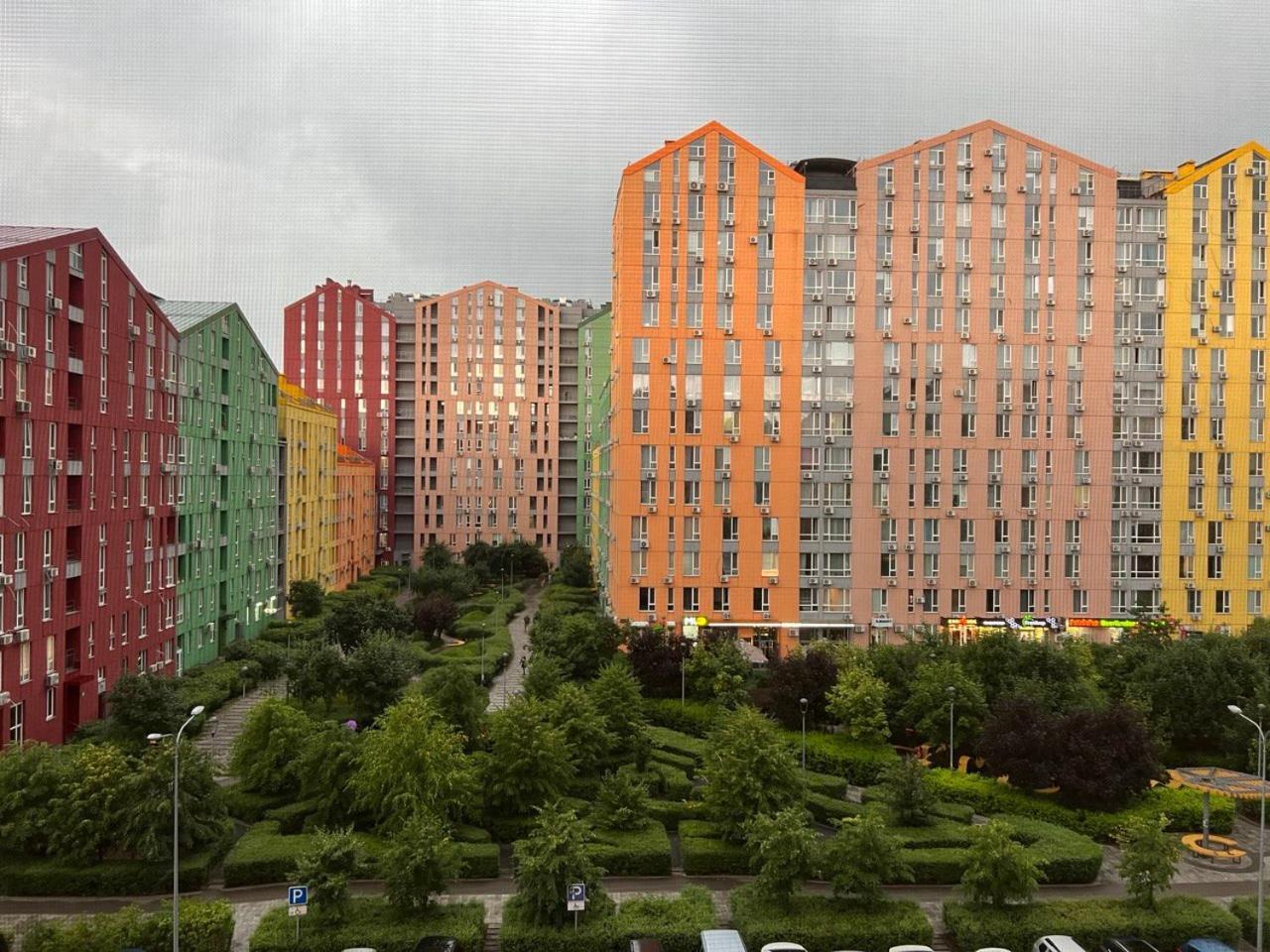 Comfort Town Kiev Bagian luar foto